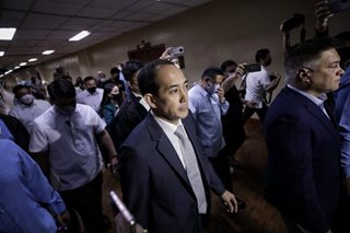 ES Rodriguez attends Senate hearing