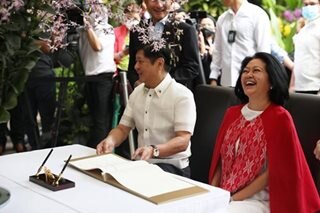 Singapore names orchid after Marcos, First Lady