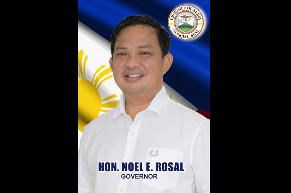 Photo from Albay governor Noel Rosal's Facebook page
