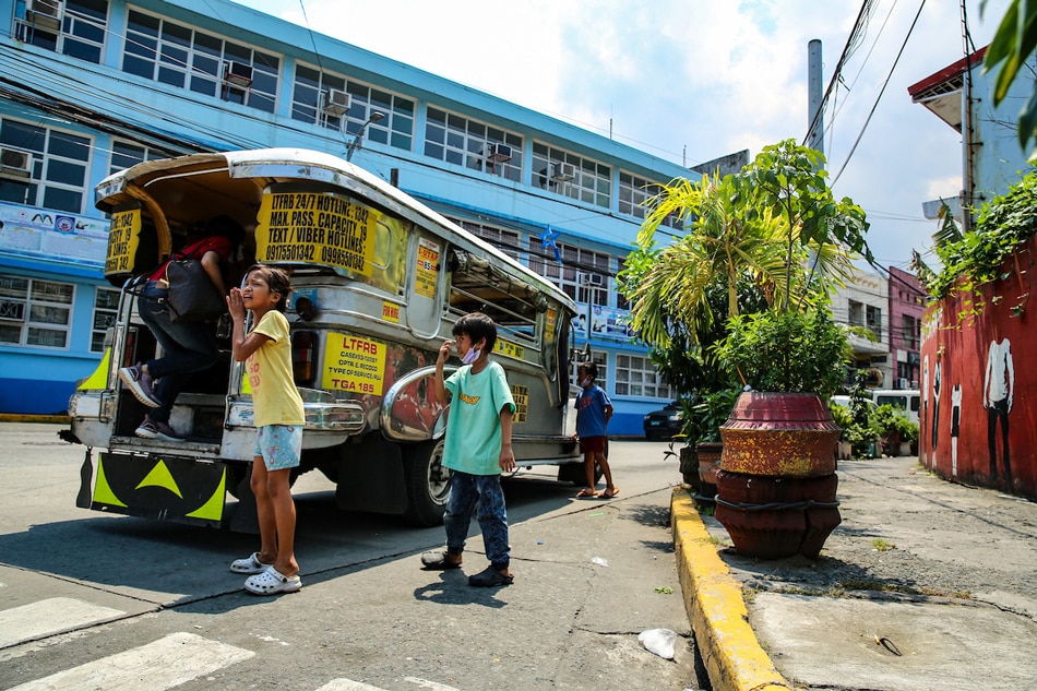 Jeepney terminal sa Quiapo, Maynila noong Hulyo 14, 2022. Jonathan Cellona, ABS-CBN News/File