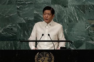 No mention of martial law anniversary by Marcos at UNGA