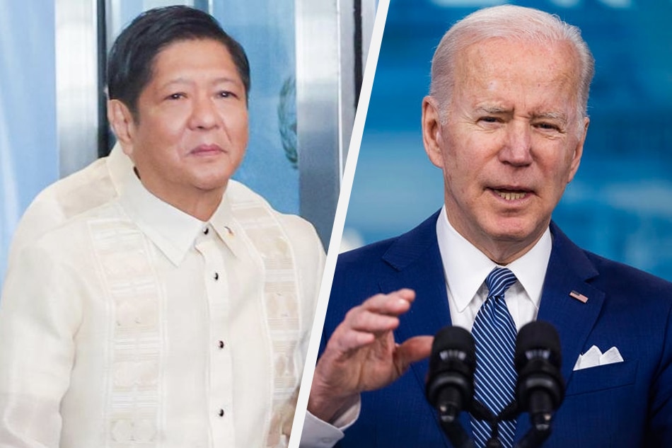 Philippine President Ferdinand 'Bongbong' Marcos, Jr. and US President Joe Biden. Courtesy of Bongbong Marcos Facebook page/im Lo Scalzo, EPA-EFE