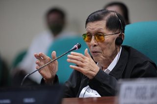 Enrile defends martial law declaration on anniversary