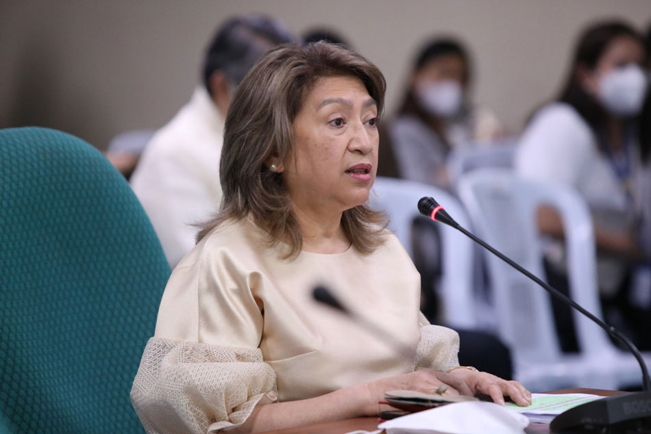 The Commission on Appointments (CA) on Wednesday, Sept. 21, 2022, gave its nod to the confirmation of the nomination of Mylene Garcia-Albano as the Philippines' new ambassador to Japan. Joseph Vidal/Albert Calvelo/Senate PRIB
