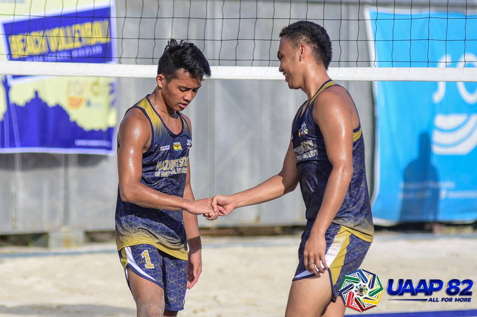- Beach volleyball is among the events that will be part of the UAAP juniors calendar for Season 85. File photo. UAAP Media