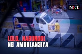 Lolo, nabundol ng ambulansiya