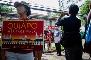 Renacimiento Manila holds Quiapo heritage walk