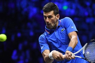 Tennis: Djokovic makes stylish return at Laver Cup