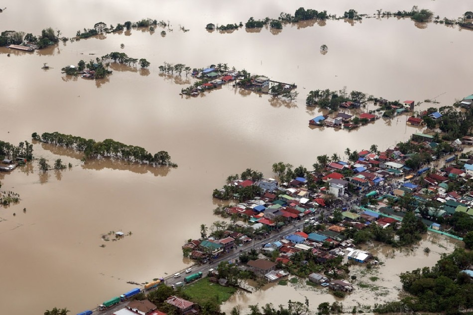 Massive flooding in parts of Luzon due to Karding