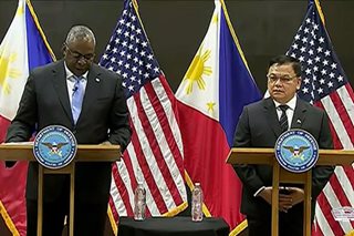 Philippines, US vow to strengthen defense ties