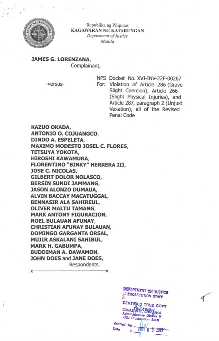 Kazuo Okada, 3 others indicted over Okada Manila takeover 1
