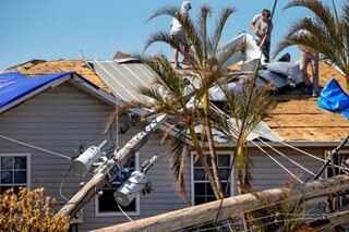 Americans rebuild after Hurricane Ian