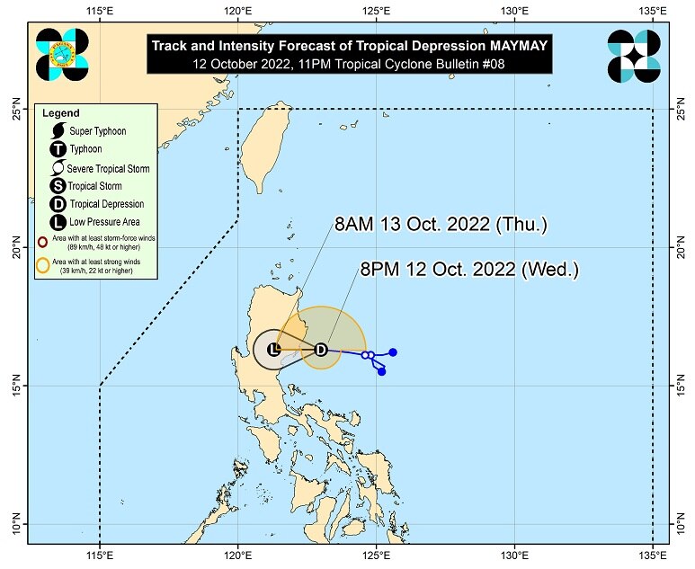 Maymay To Weaken; Signal No. 1 Remains In 3 Provinces | ABS-CBN News