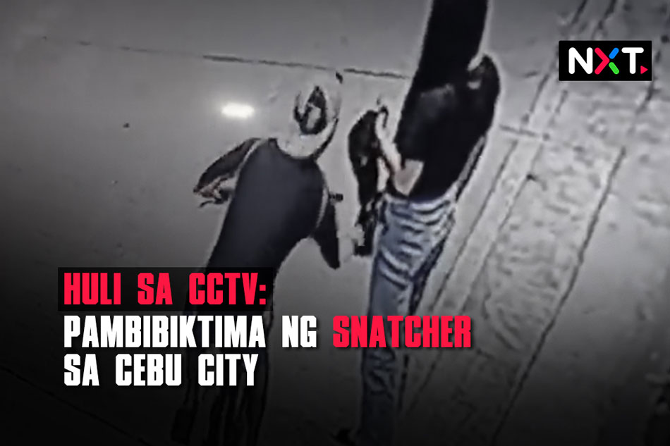 Huli Sa Cctv Pambibiktima Ng Snatcher Sa Cebu City Abs Cbn News