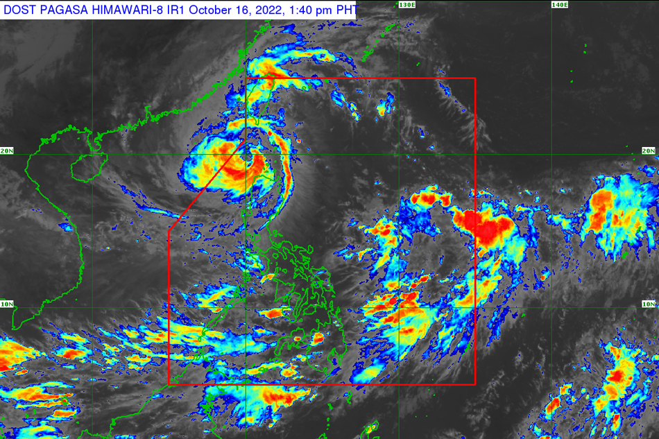 Photo from PAGASA's official Facebook page