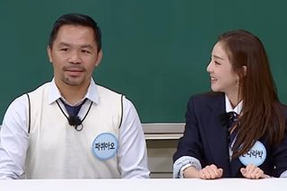 Korea's 'Knowing Bros' teases Manny Pacquiao guesting