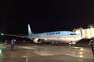 Korean Air officials arrive in PH for accident probe