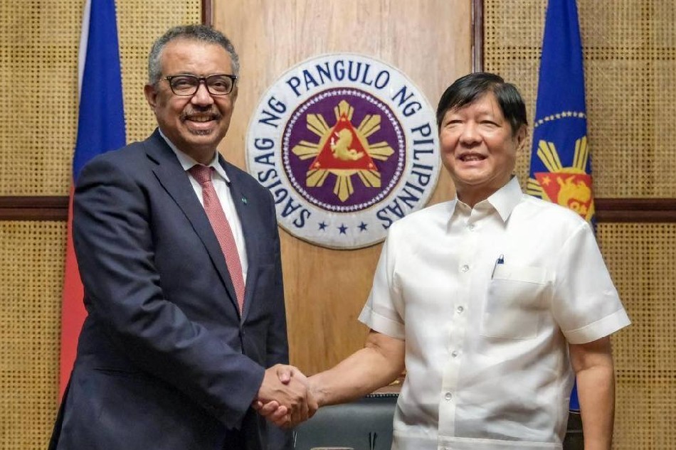 WHO chief visits Malacañang, meets with Marcos Jr. ABSCBN News