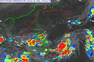 Paeng expected to intensify into tropical storm: PAGASA