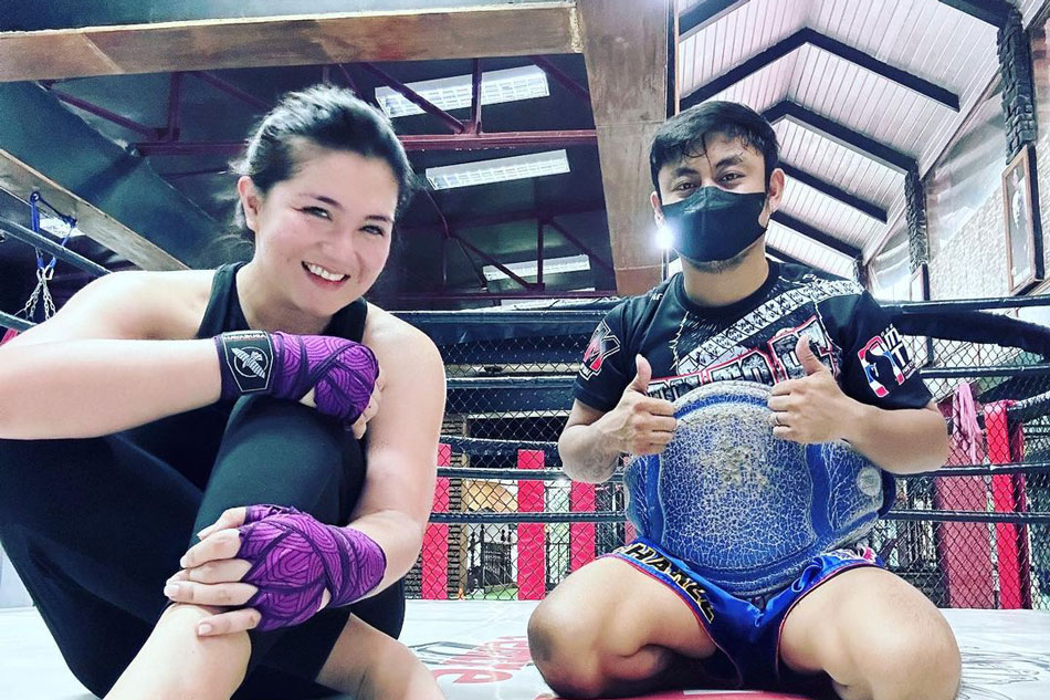 Dimples Romana Tries Muay Thai For Role In New Series Abs Cbn News 