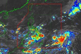 LPA off Eastern Visayas now tropical depression Paeng