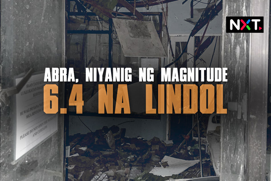 Abra Niyanig Ng Magnitude 64 Na Lindol Abs Cbn News 8427