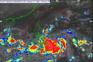 Paeng to bring heavy rains over Bicol, Eastern Visayas