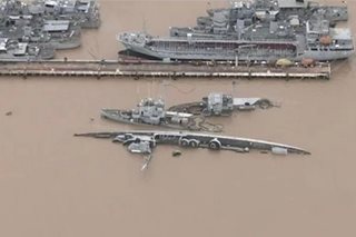 Decommissioned: PH Navy clarifies half-submerged ships