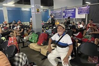 Some passengers at Manila North Port Harbor still stranded