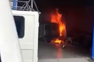 Fire hits Mandaue City warehouse