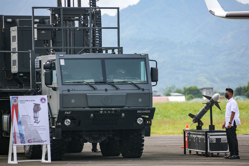 The Armed forces of the Philippines air and land assets during blessing ceremonies at the Basa Air Base in Pampanga on November 8, 2022 Jonathan Cellona, ABS-CBN News