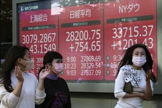 Asian shares surge as investors cheer slower US inflation