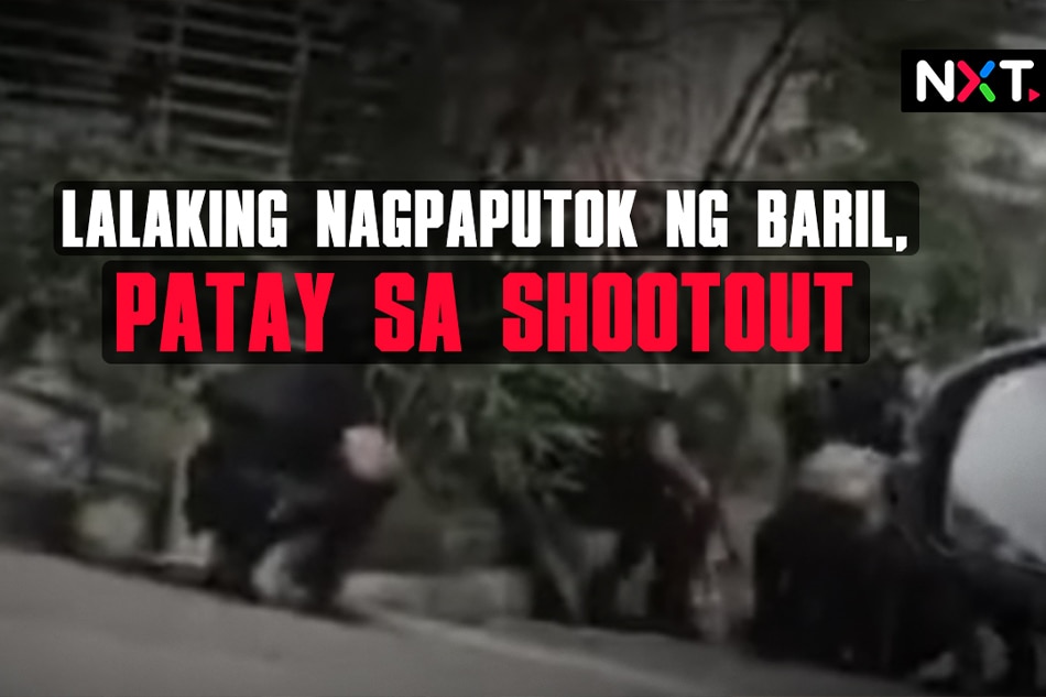 Lalaking Nagpaputok Ng Baril Patay Sa Shootout Abs Cbn News 1844