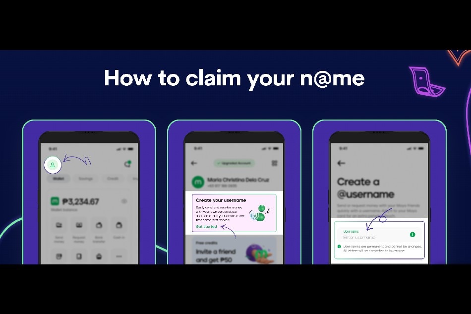 Maya Unveils Username Feature To Send Receive Money Abs Cbn News