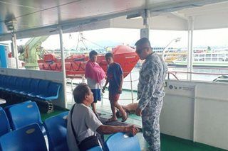Barko at bangka nagbanggaan sa Batangas; 3 nailigtas
