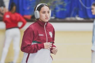 Juliana Gomez, hataw din sa fencing career