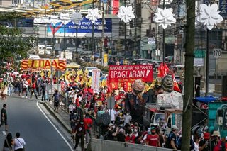 Groups call for higher wages in Bonifacio Day protests