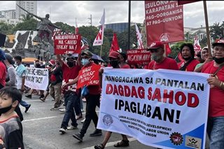 Pagtugon sa labor issues, red-tagging paksa ng Bonifacio Day protests