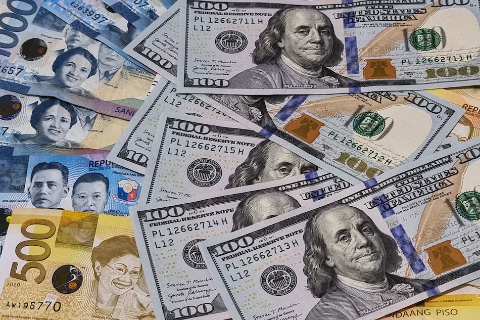  Philippine pesos and US dollars. Gigie Cruz, ABS-CBN News file