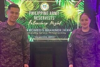 LOOK: Jessa, Dingdong enlist as PH Army reservists