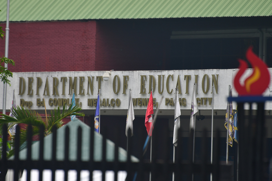 Department of Education in Pasig City. Mark Demayo, ABS-CBN News