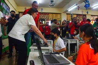 Sara Duterte eyes replicating San Juan public schools' fiber internet