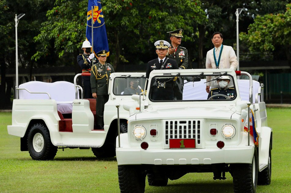 Marcos attends AFP anniversary ABSCBN News