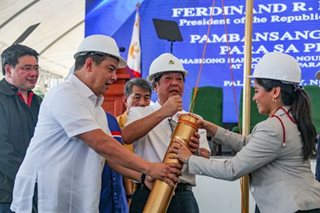 Marcos leads groundbreaking for Pambansang Pabahay