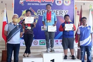 Batang Pinoy: Archer Carlos harvests 7 gold medals
