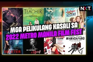 Mga pelikulang kasali sa 2022 Metro Manila Film Fest