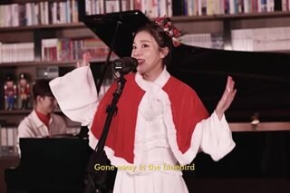 WATCH: Sandara charms with 'Winter Wonderland' cover