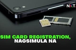 SIM card registration, nagsimula na