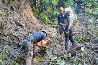 86 rescuers work to retrieve 3 in Davao Oriental landslide