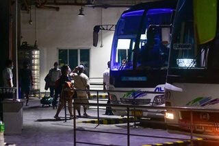 Biyahero, matumal sa ilang bus stations bago ang New Year